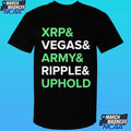 Xrp Vegas Army Ripple Uphold Shirt
