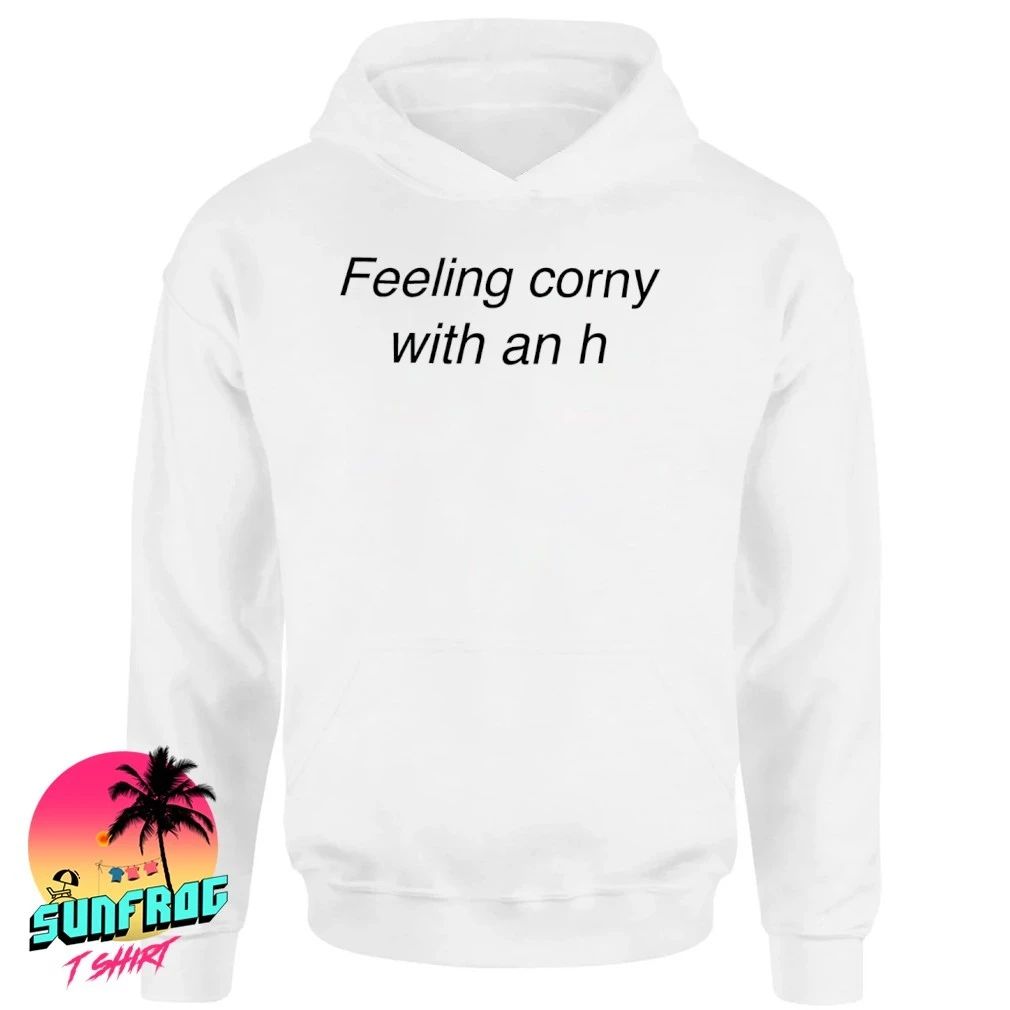 Feeling corny with an h shirt