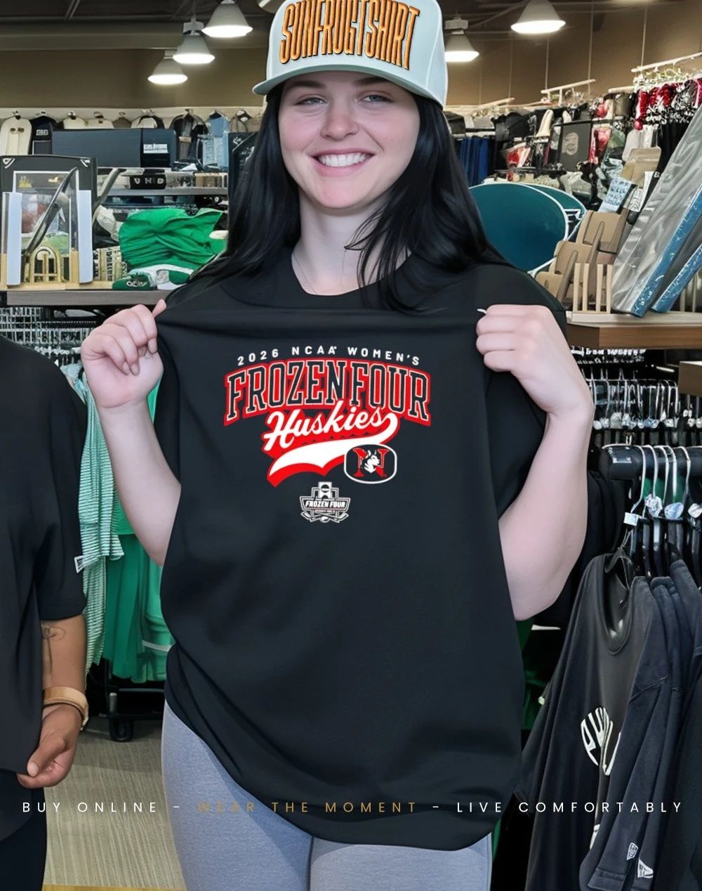 Northeastern Huskies 2026 NCAA Women’s Ice Hockey Frozen Four shirt