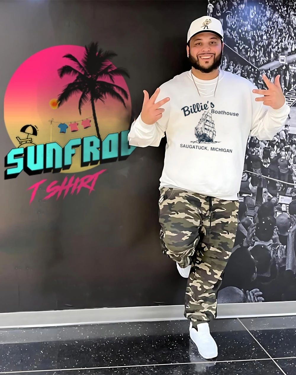 Billie’s Boathouse Saugatuck Michigan graphic shirt
