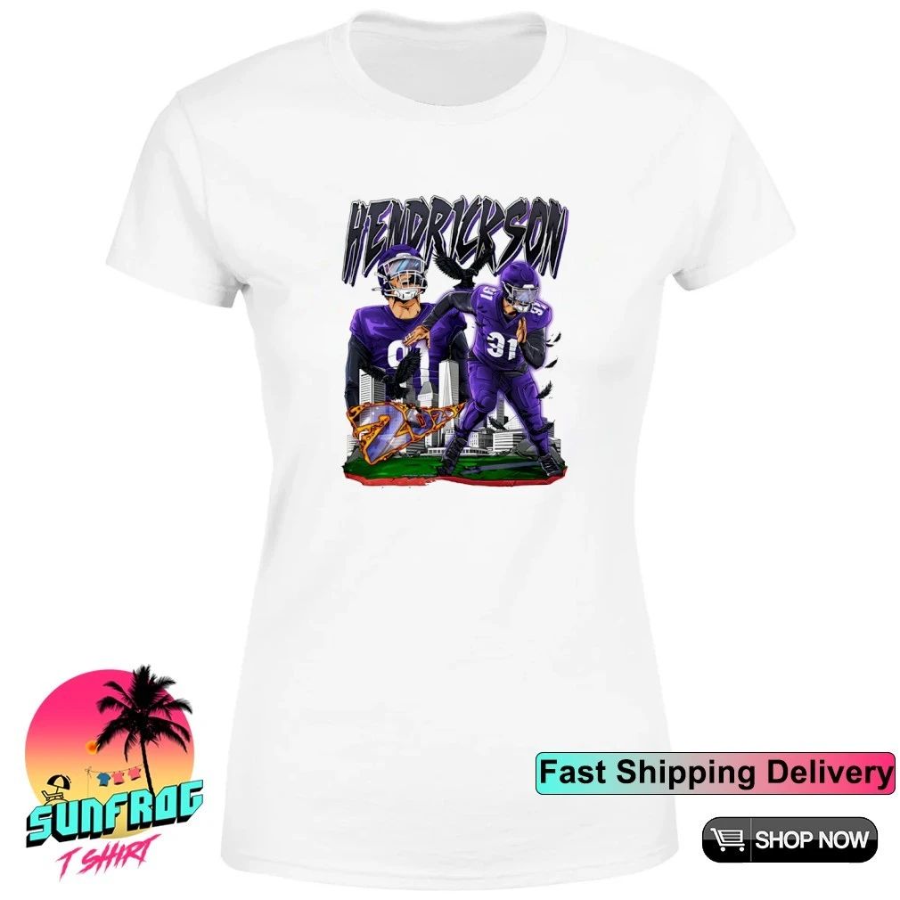 Trey Hendrickson Baltimore Ravens Hand Drawn Artwork shirt