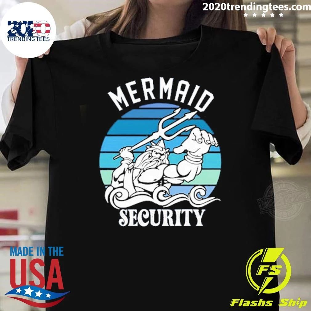 Mermaid Security Father’s Day Shirt