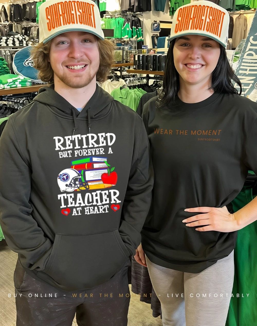 Tennessee Titans Retired But Forever a Teacher At Heart shirt