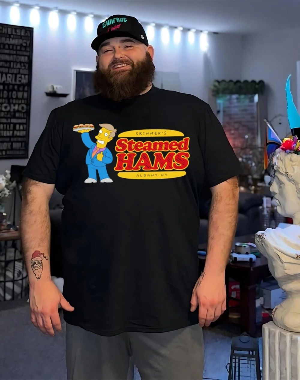 Simpson Principal Skinner’s steamed hams shirt