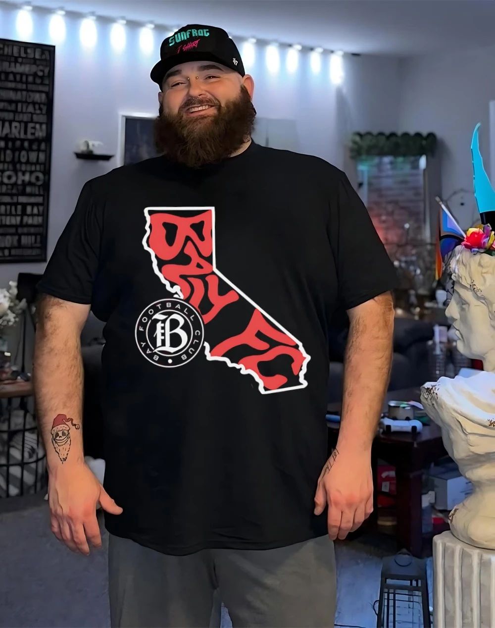 Bay FC Groovy State graphic shirt
