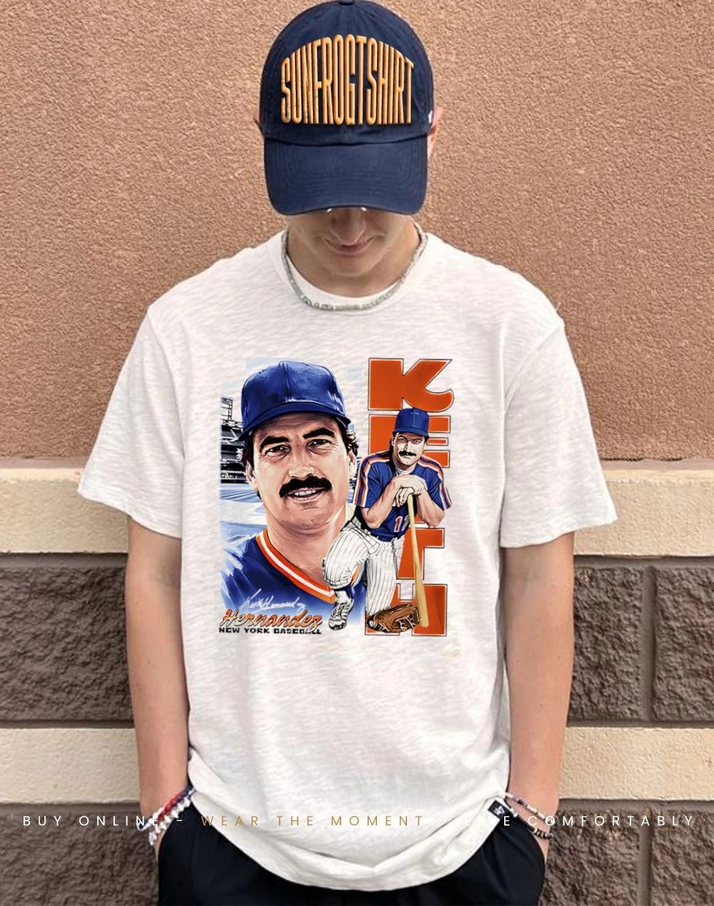 Keith Hernandez New York Mets Name & Number Vintage shirt