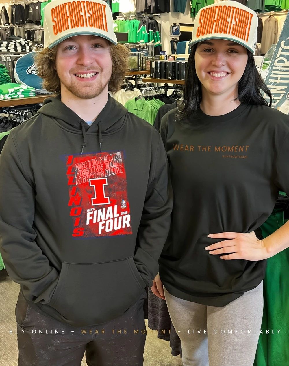 Illinois Fighting Illini NCAA Men’s Basketball Tournament March Madness Final Four 2026 shirt