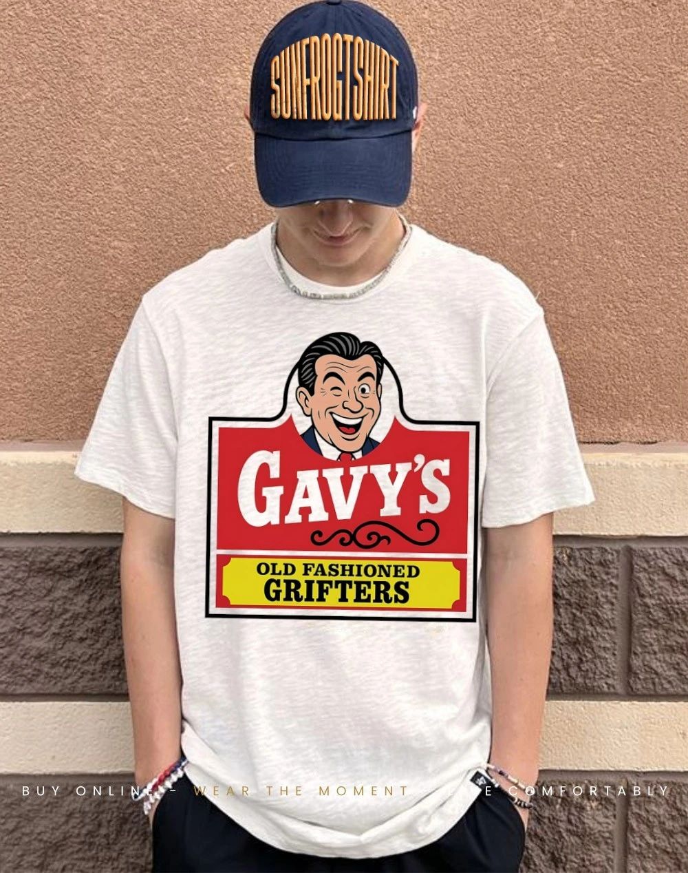 Gavin Newsom Gavy’s old fashioned grifters shirt