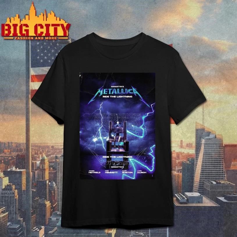 Metallica Ride the Lightning (Releitura) Album Shirt