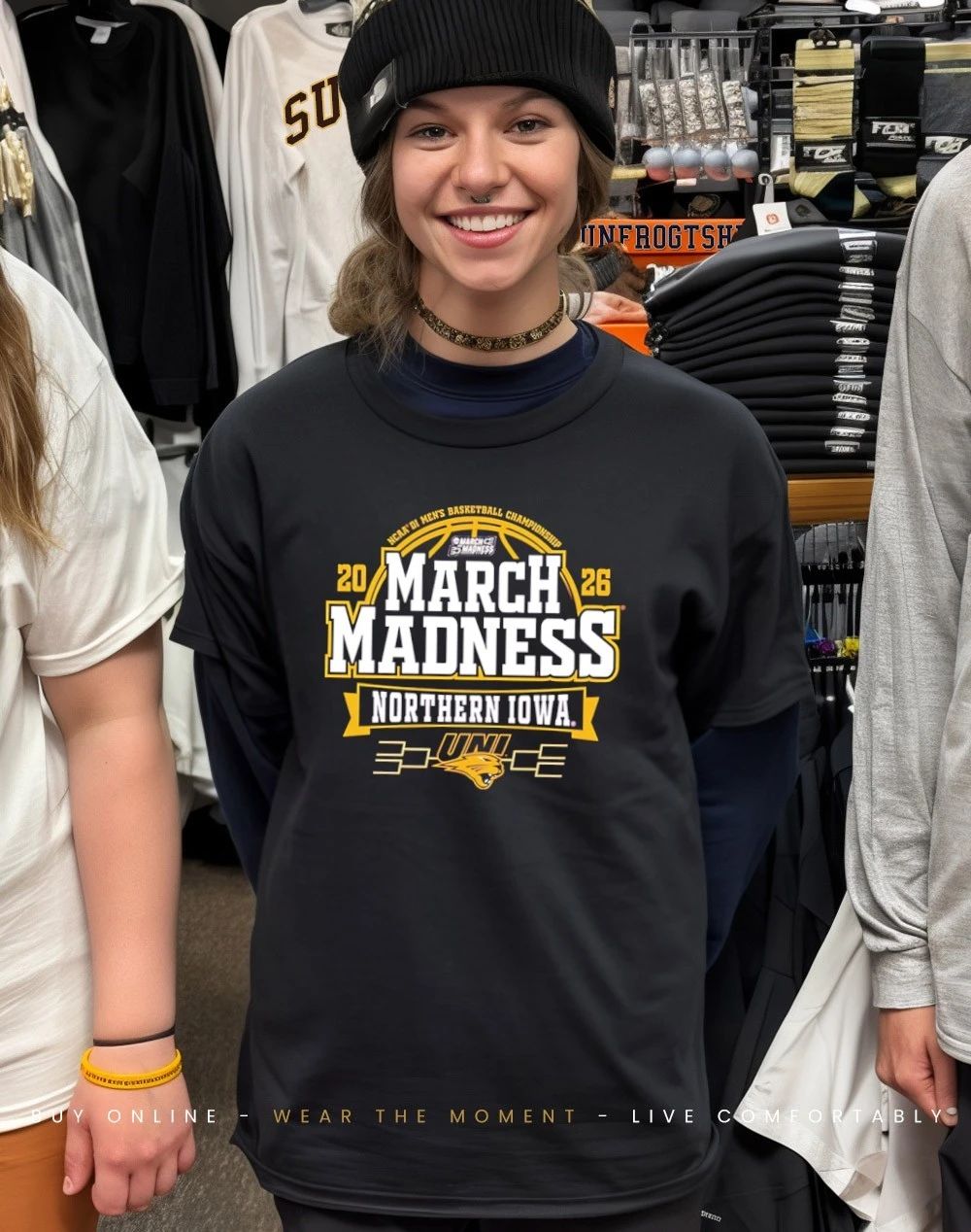 Northern Iowa Panthers 2026 Men’s Basketball March Madness Bound shirt