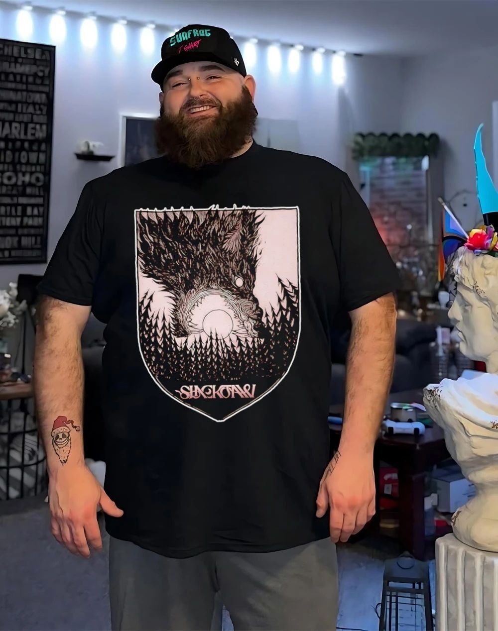 Slackjaw Vicious Cycle Album cover shirt