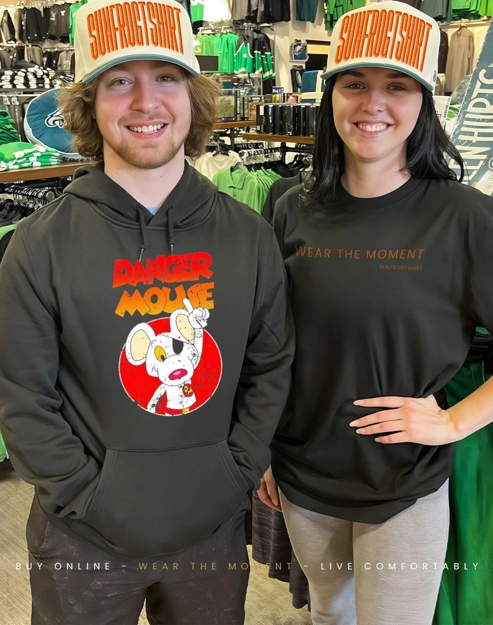 Danger Mouse secret agent retro cartoon shirt