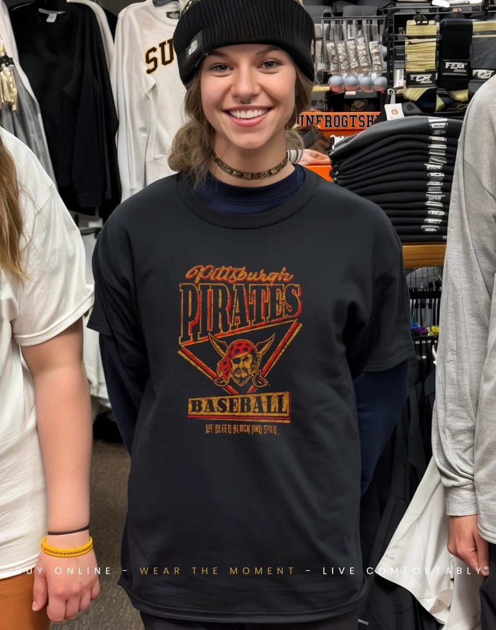 Pittsburgh Pirates 2026 MLB City Connect we bleed black and gold shirt