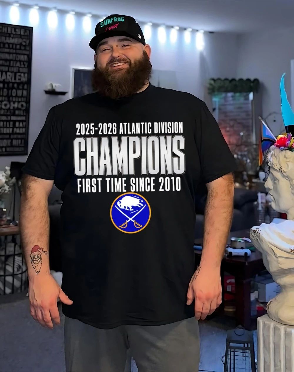 Buffalo Sabres 2026 Atlantic Division Champions First Time Since 2010 shirt