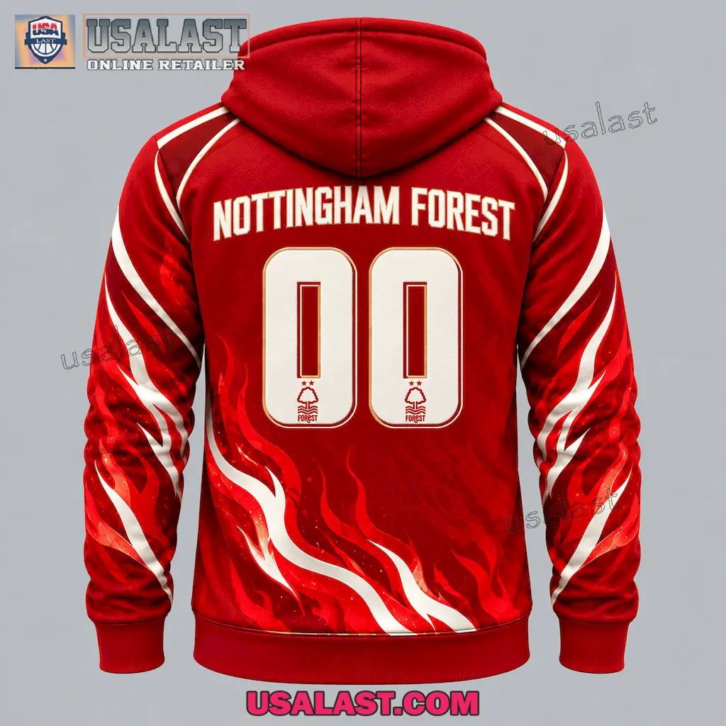 Nottingham Forest Personalized Tracksuit Hoodie And Jogger Pant Set