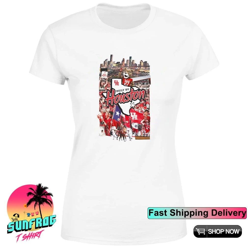 Houston Cougars Basketball Built By Houston shirt