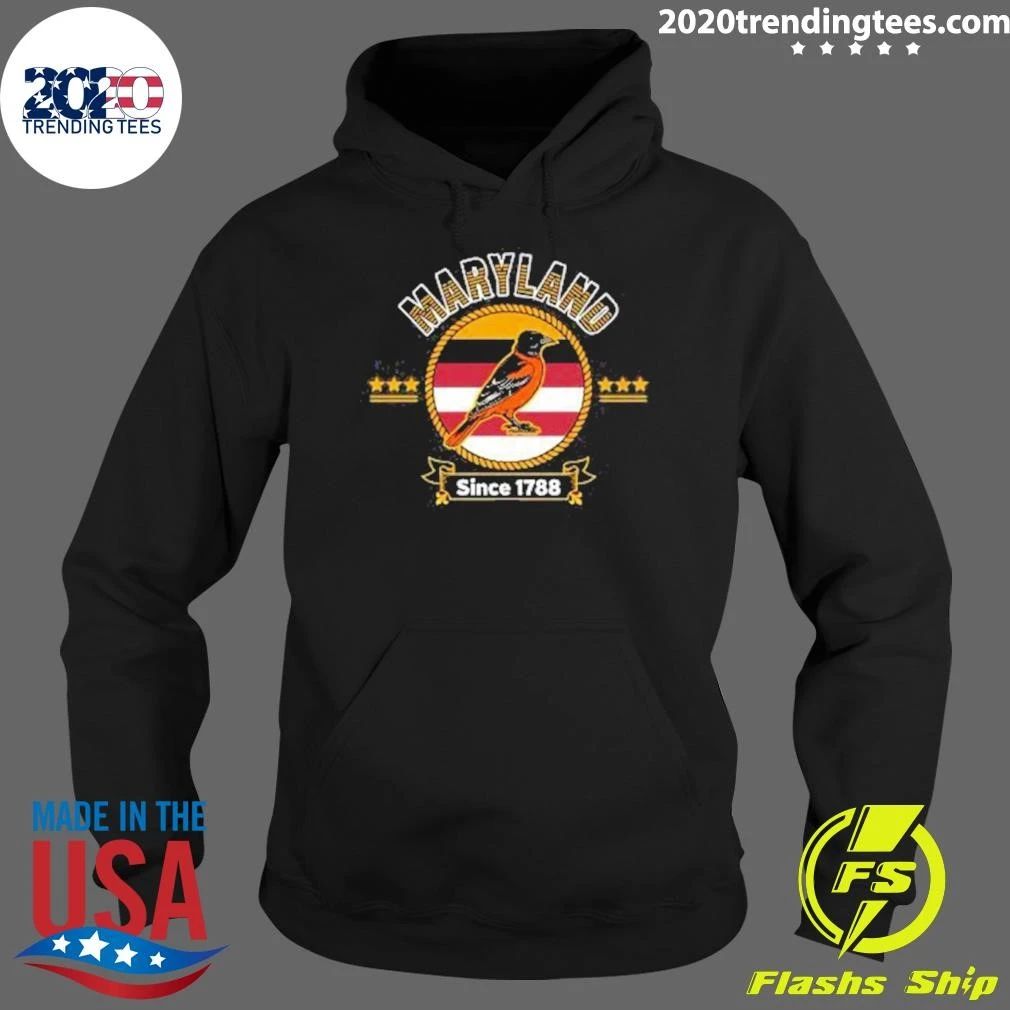 Baltimore Oriole Maryland Since 1788 Shirt