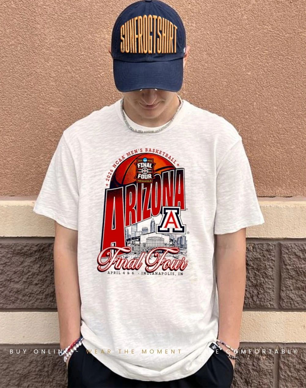 Arizona Wildcats 2026 NCAA Men’s Basketball Final Four Bound Stadium shirt