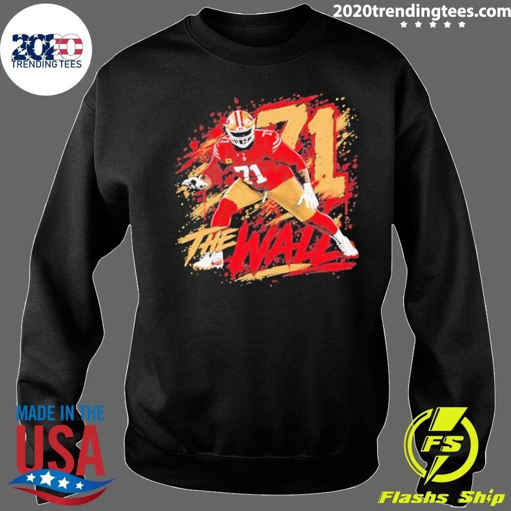 Trent Williams Kansas City Chiefs No 71 The Wall Shirt