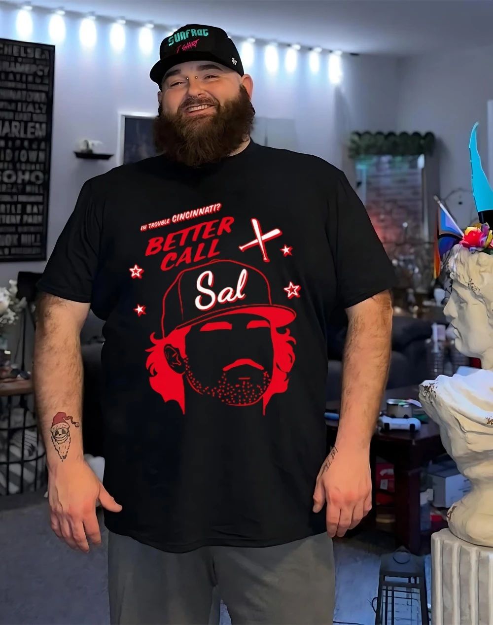 In trouble Cincinnati Reds better call Sal Stewart shirt