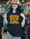 Michigan Men’s Basketball 2025-2026 National Champions shirt