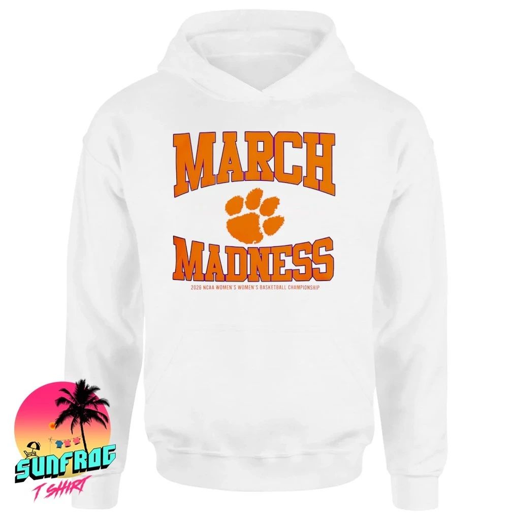 Clemson Tigers Women’s Basketball NCAA 2026 March Madness classic shirt
