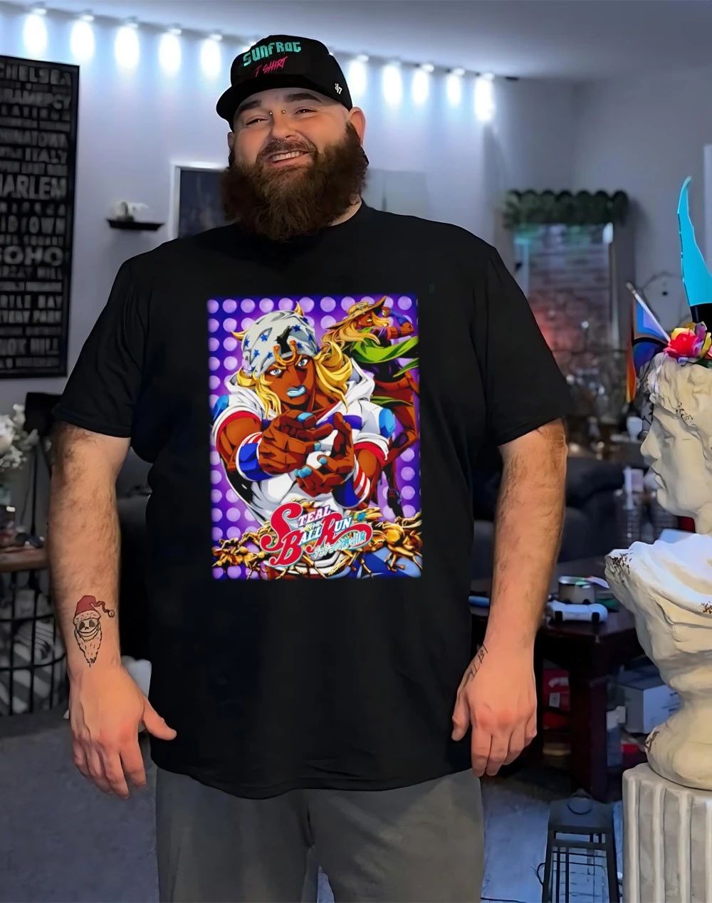 Steal Ball Run Anime graphic shirt