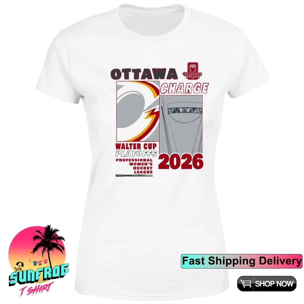Ottawa Charge fragments 2026 Walter Cup Playoffs shirt