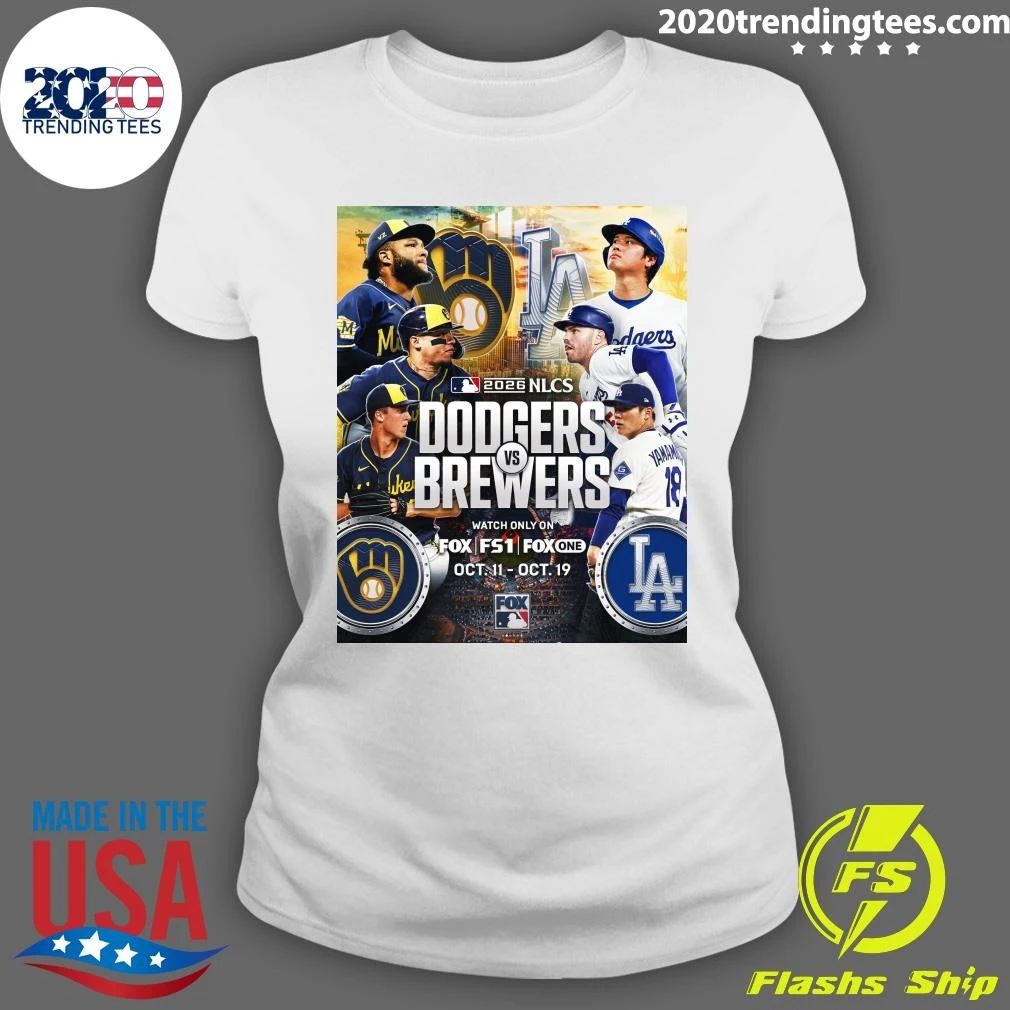 The Milwaukee Brewers and Los Angeles Dodgers will meet again in the NLCS T-shirt
