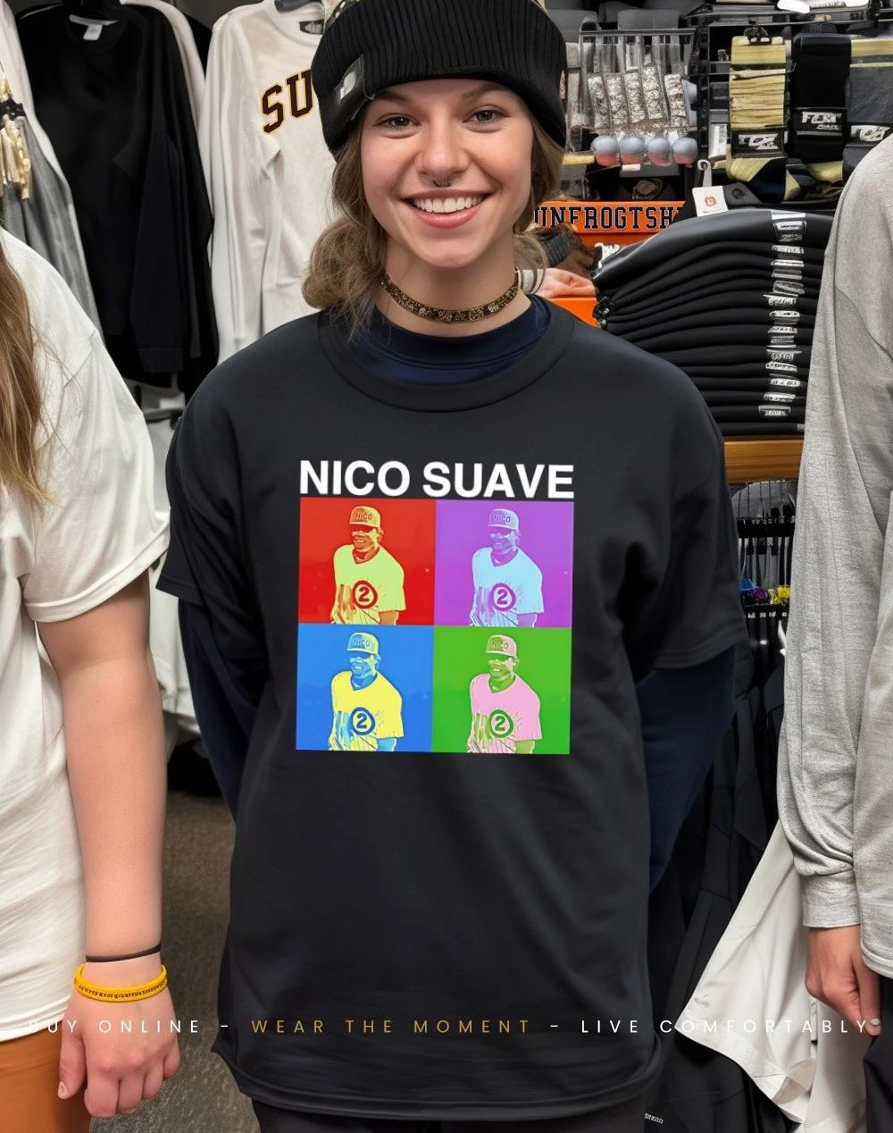 Nico Hoerner Nico Suave Chicago Cubs Shirt