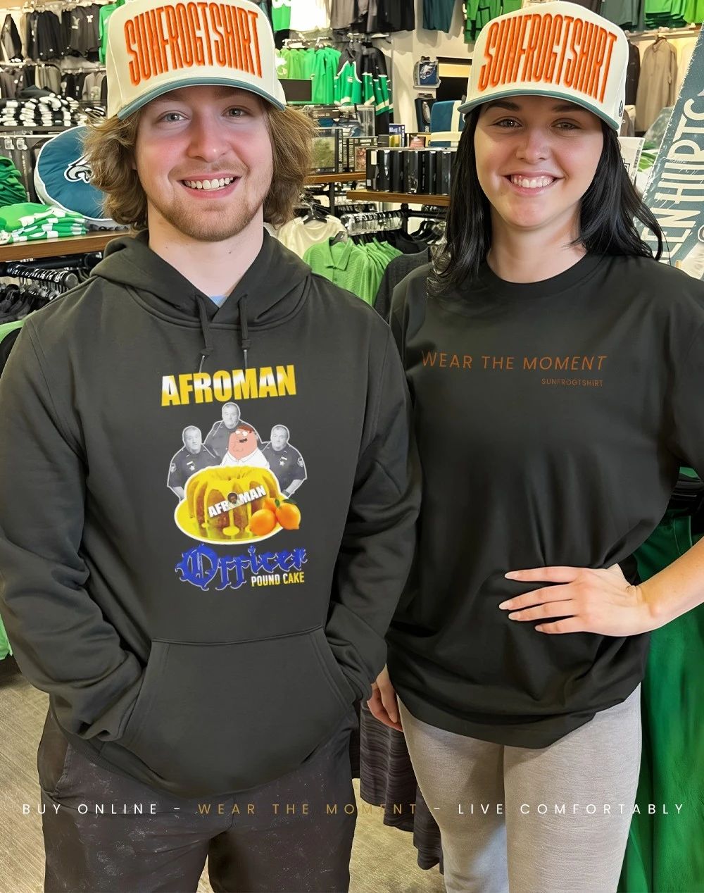 Lemon Pound Cake Afroman Police shirt