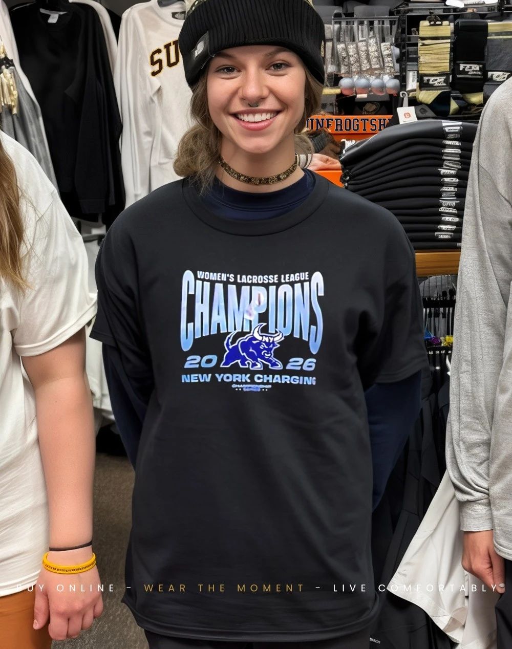 New York Charging 2026 Women’s Lacrosse Lexus Champions shirt
