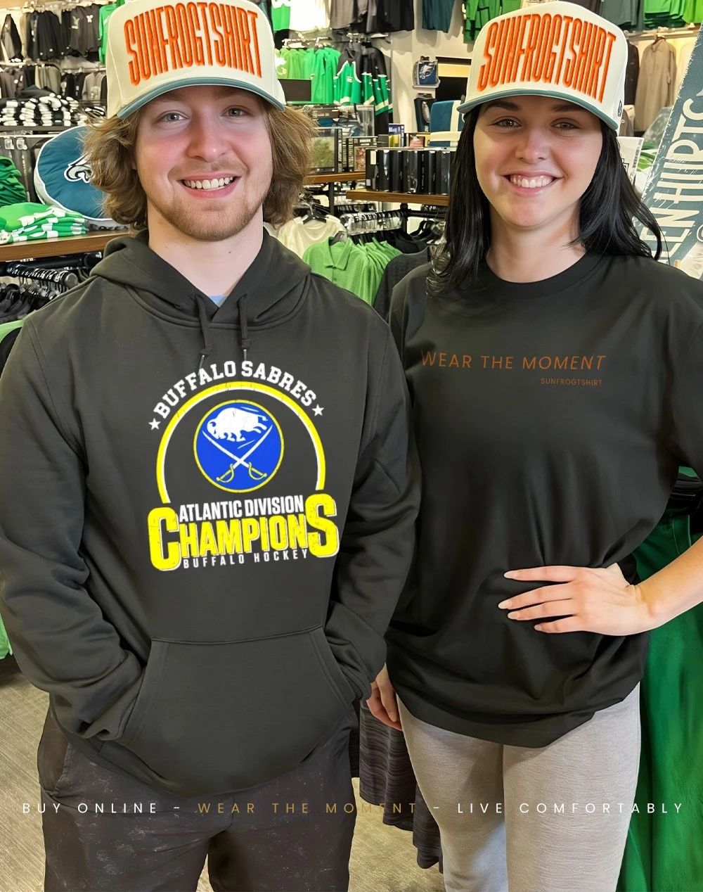 Buffalo Sabres Atlantic Division Champions 2026 Logo shirt
