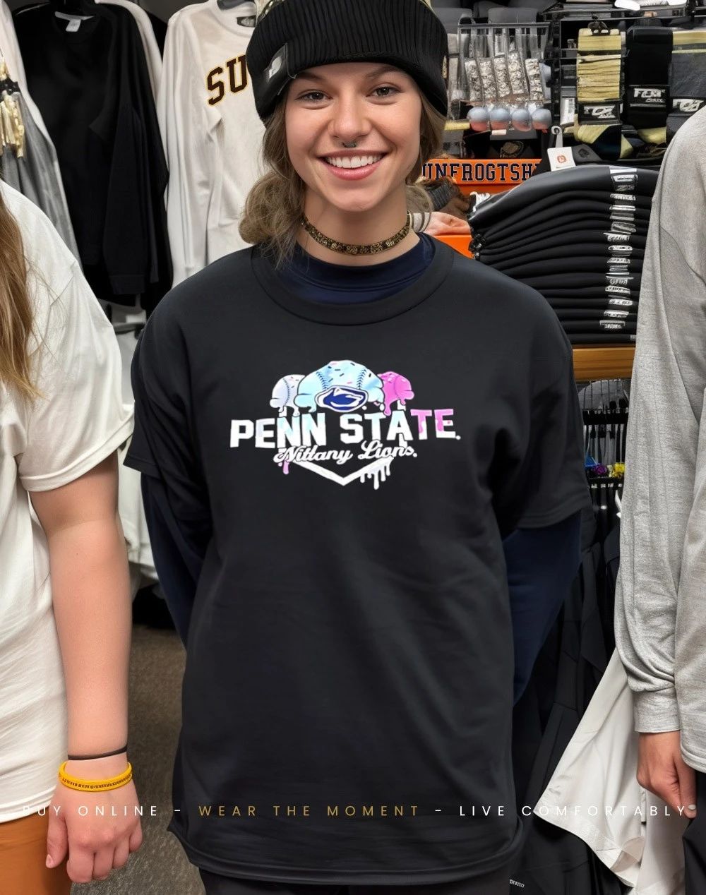 Penn State Nittany Lions baseball ice cream shirt