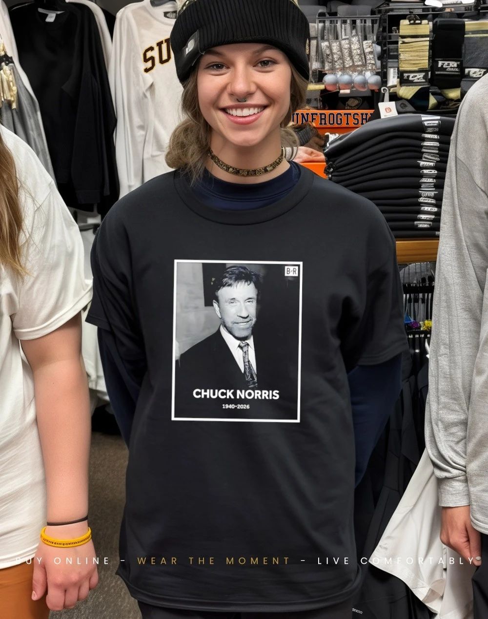 RIP Chuck Norris 1940–2026 Legend Tribute Shirt