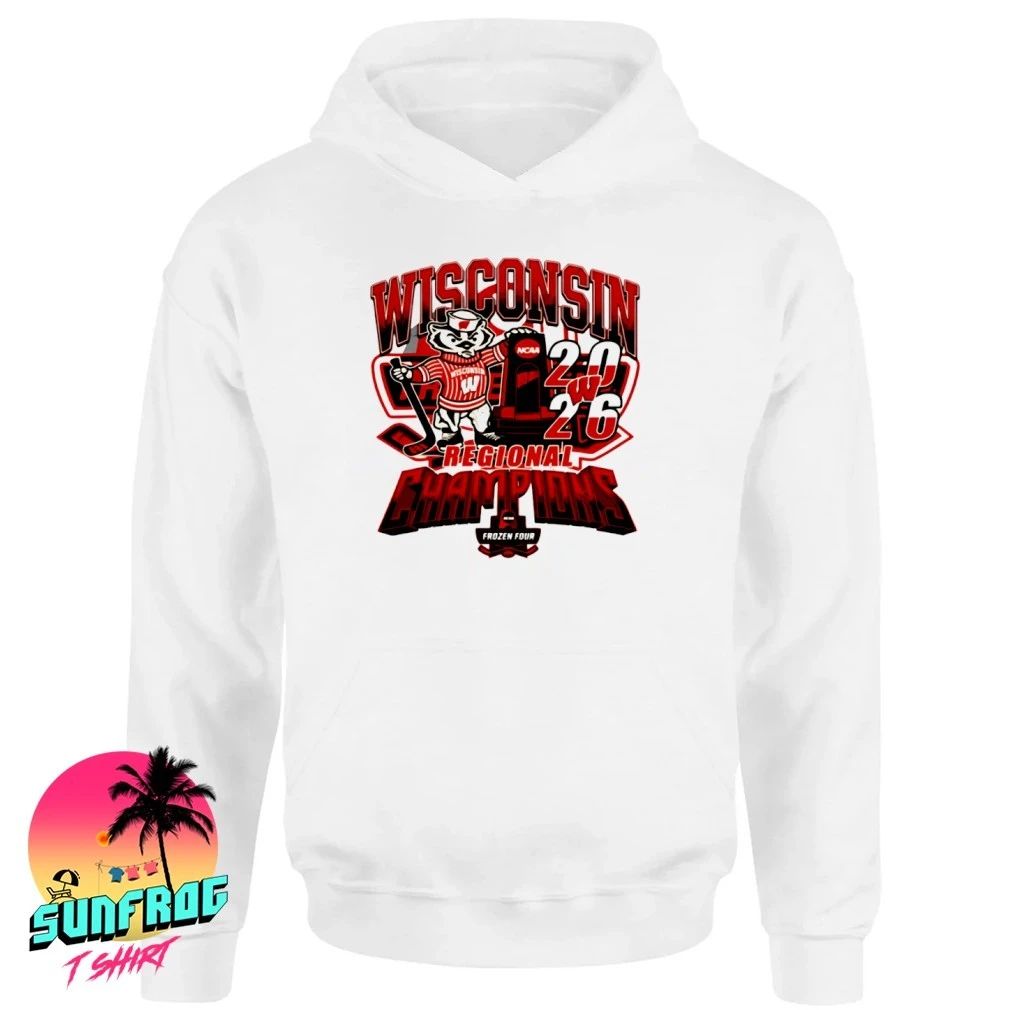 Wisconsin Badgers Regional Champions 2026 mascot shirt