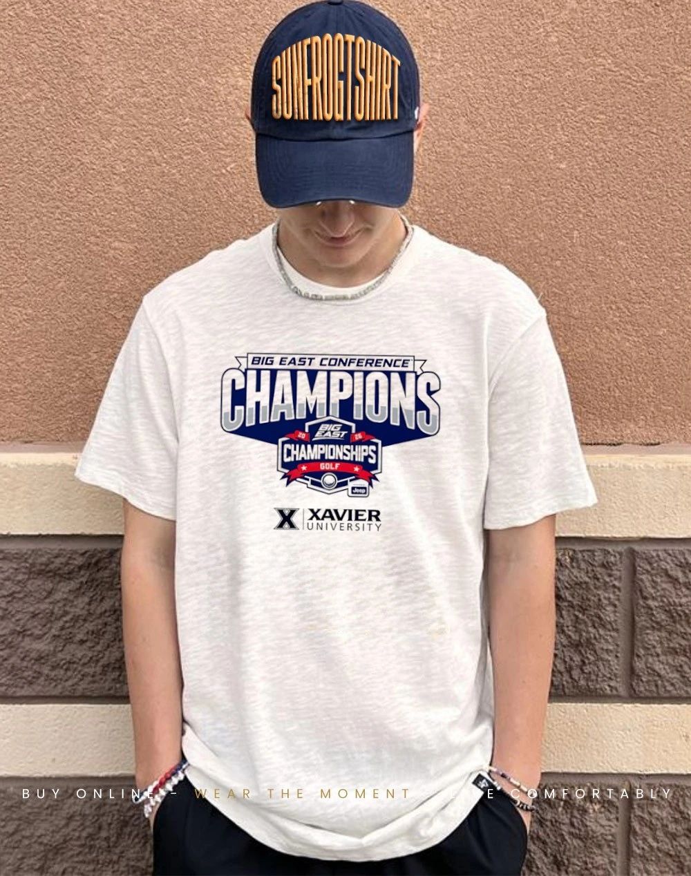 Xavier Men’s Golf 2026 Big East Conference Champions shirt