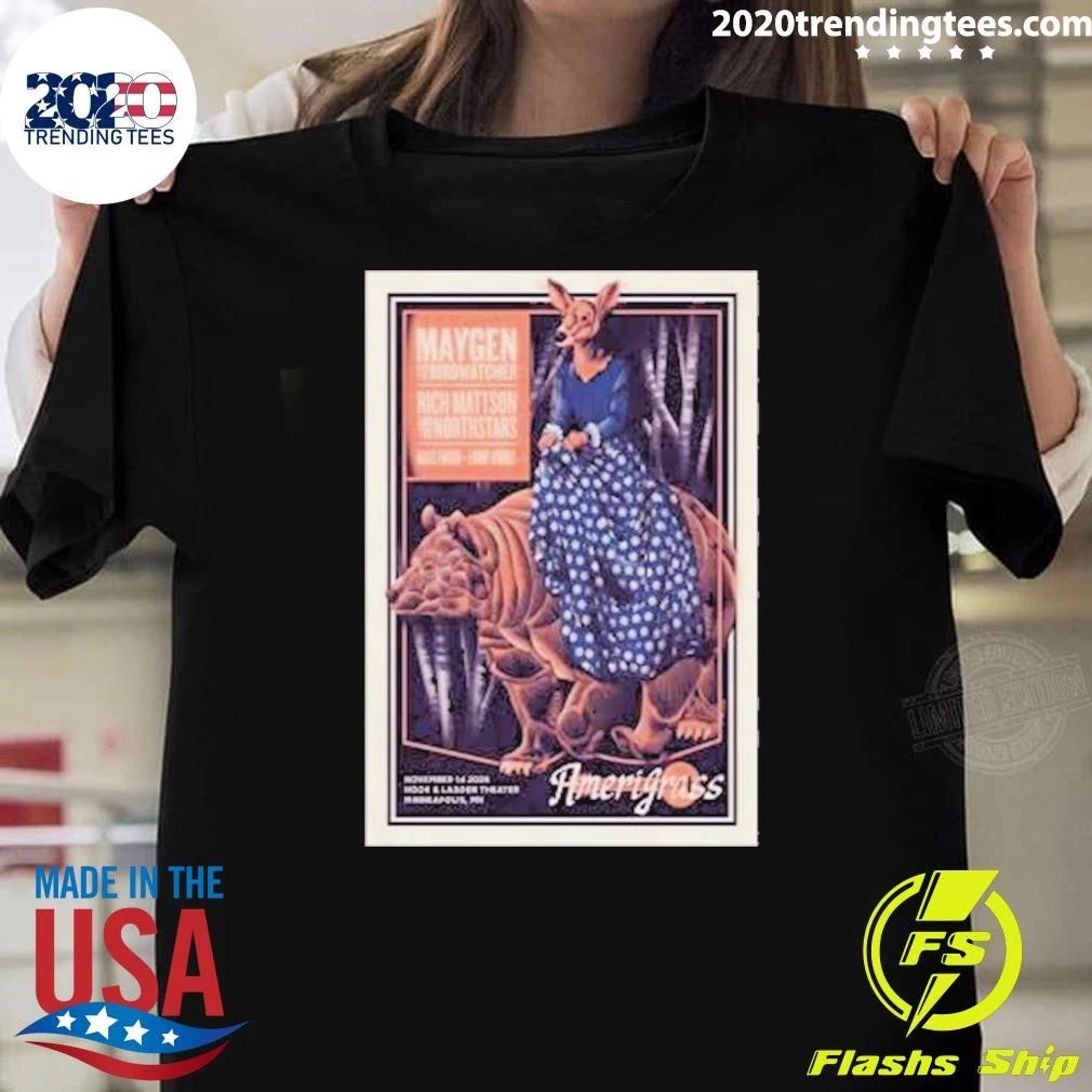 Maygen And The Birdwatcher Minneapolis Tour On November 14 2026 Shirt