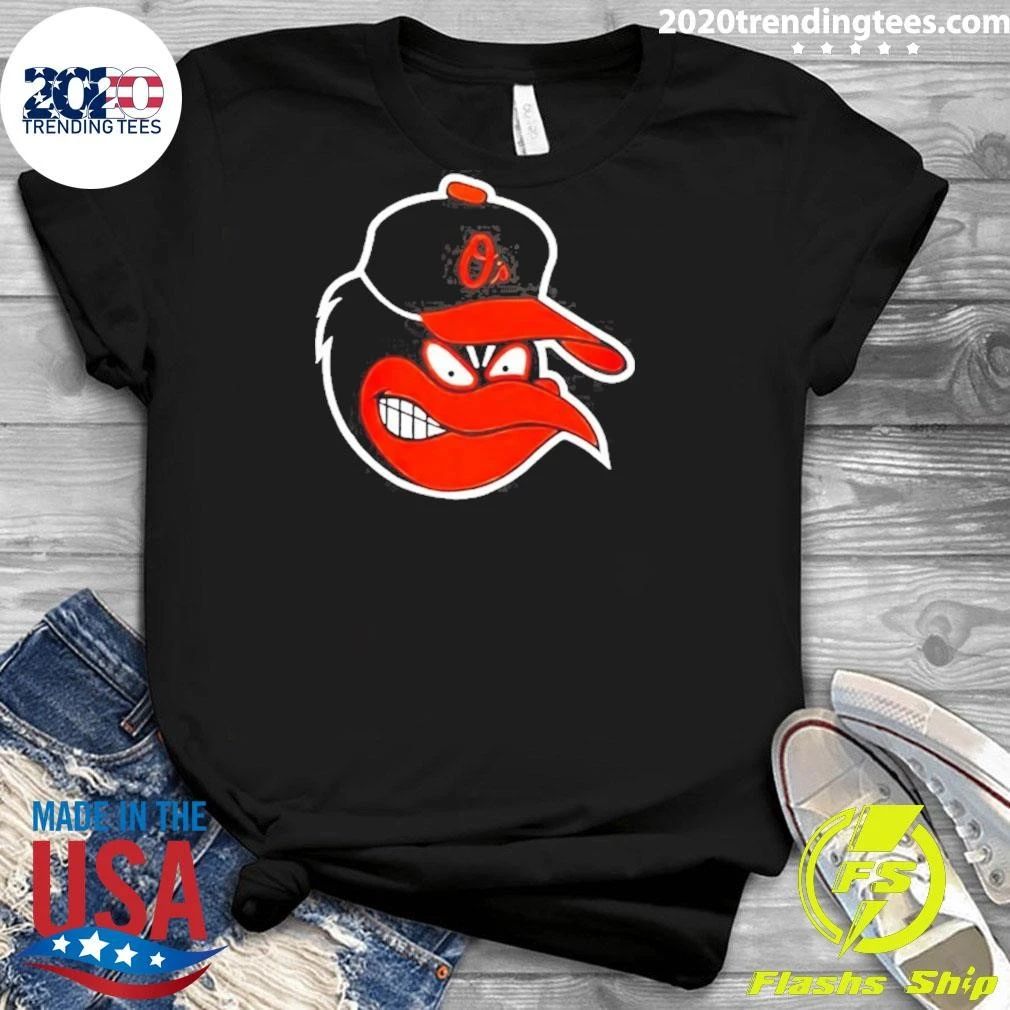Orioles Mascot Baltimore Orioles 2026 Baseball Logo Back Shirt