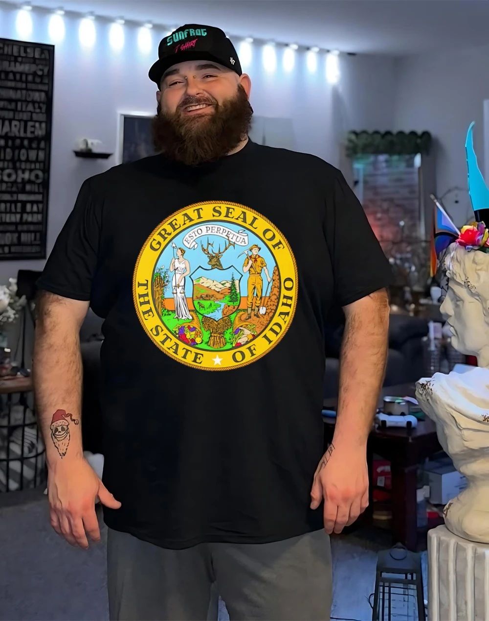 Idaho State Sea Freat Seal of The State of Idaho Philadelphia shirt