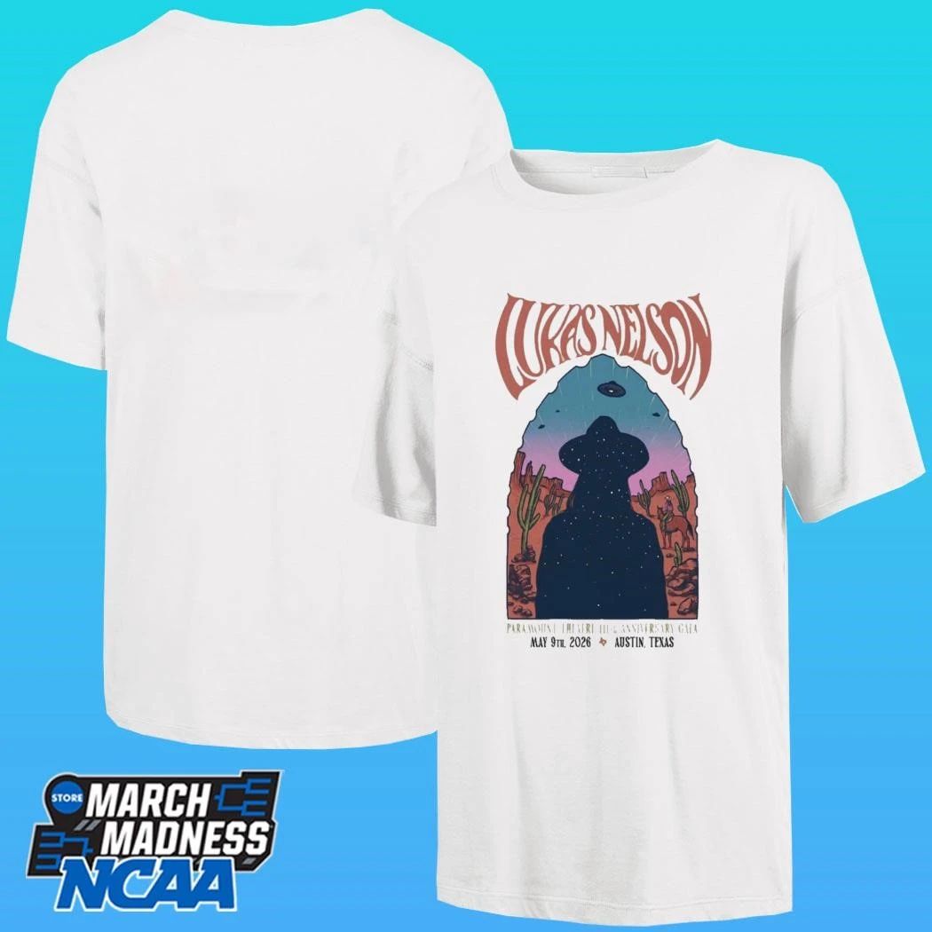 Lukas Nelson May 9 2026 Paramount Theatre, Austin Tx Poster Shirt