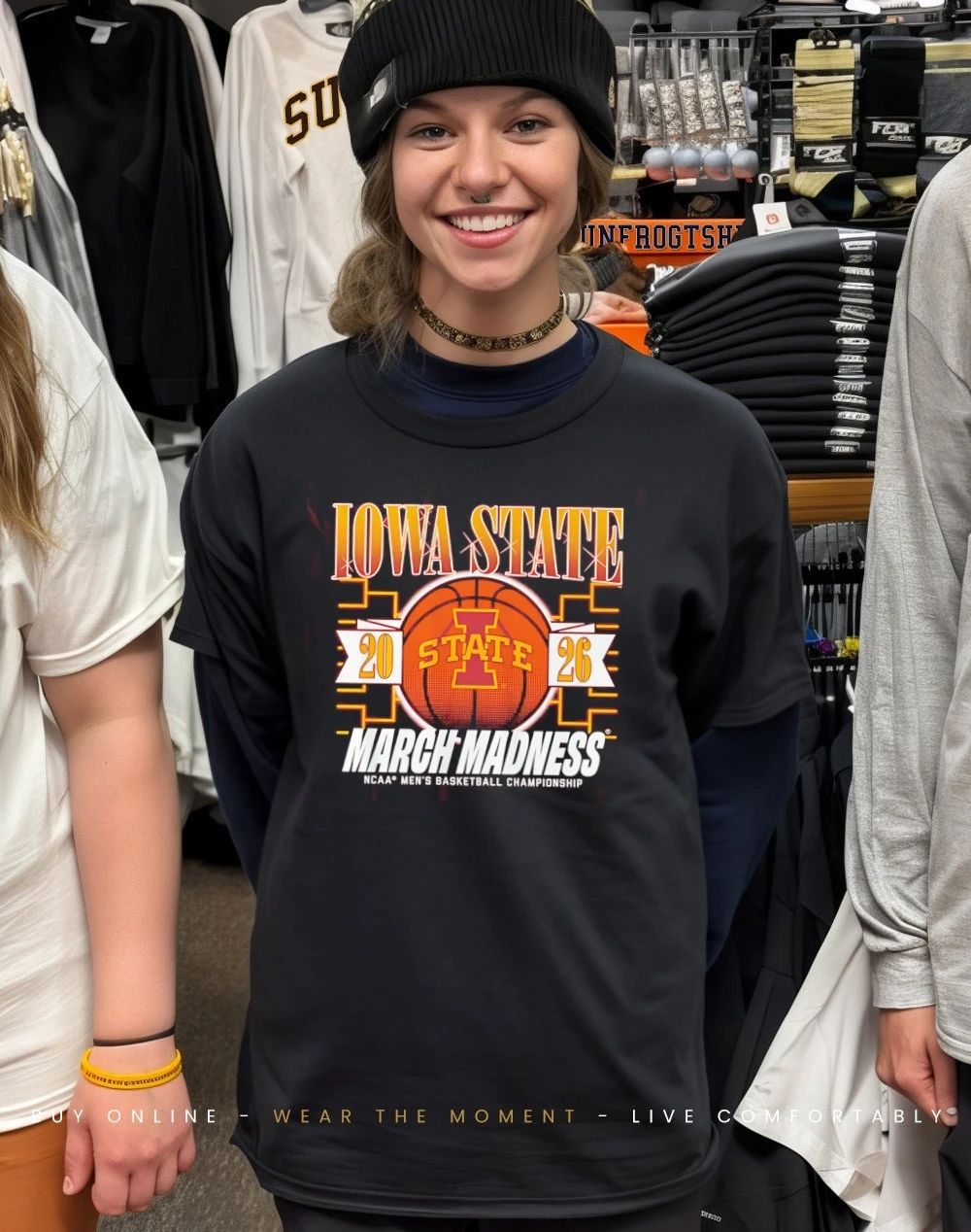 Iowa State Cyclones MBB 2026 March Madness logo shirt