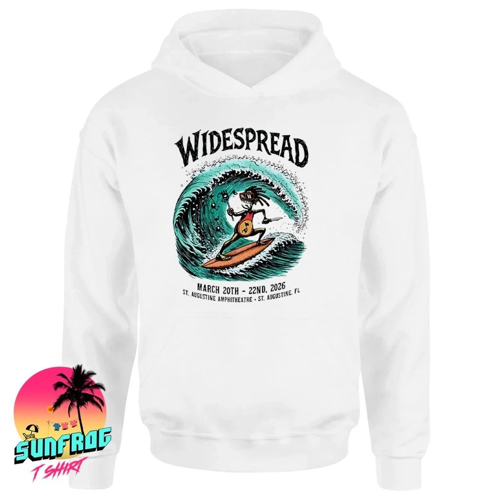 Widespread March 20th-22nd 2026 St Augustine Amphitheatre Shirt
