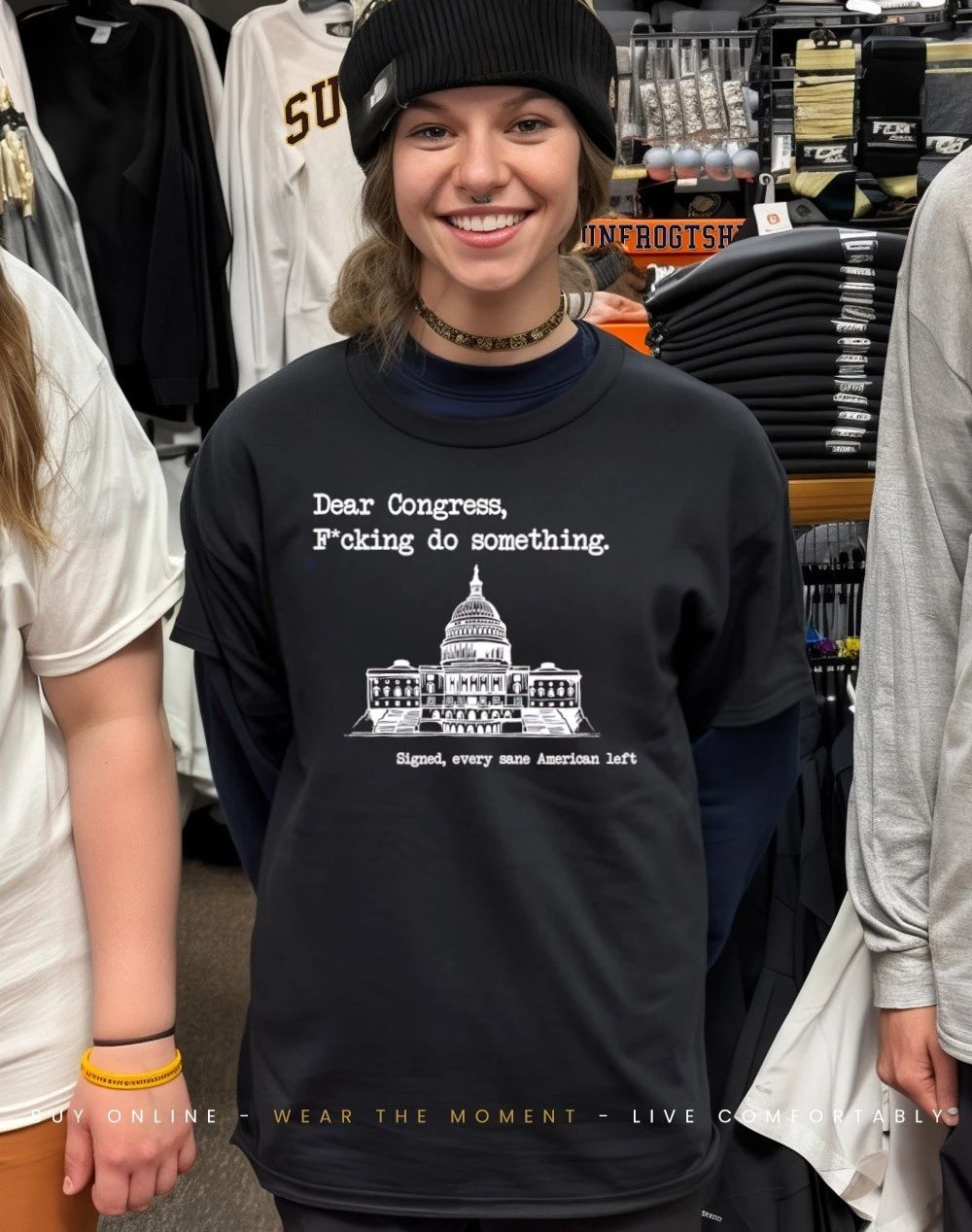 Dear Congress you know the rest A little frustration a little truth Say it without saying too much shirt