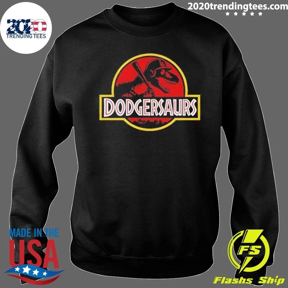 Dodgersaurs Dodgers Dinosaur Jurassic Style Shirt