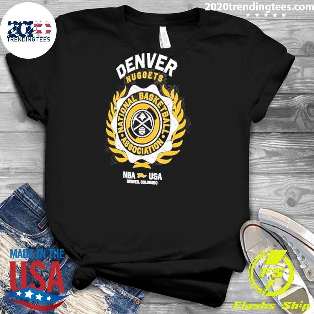 Denver Nuggets Nba Usa Laurel Crest Flocking 2026 Shirt
