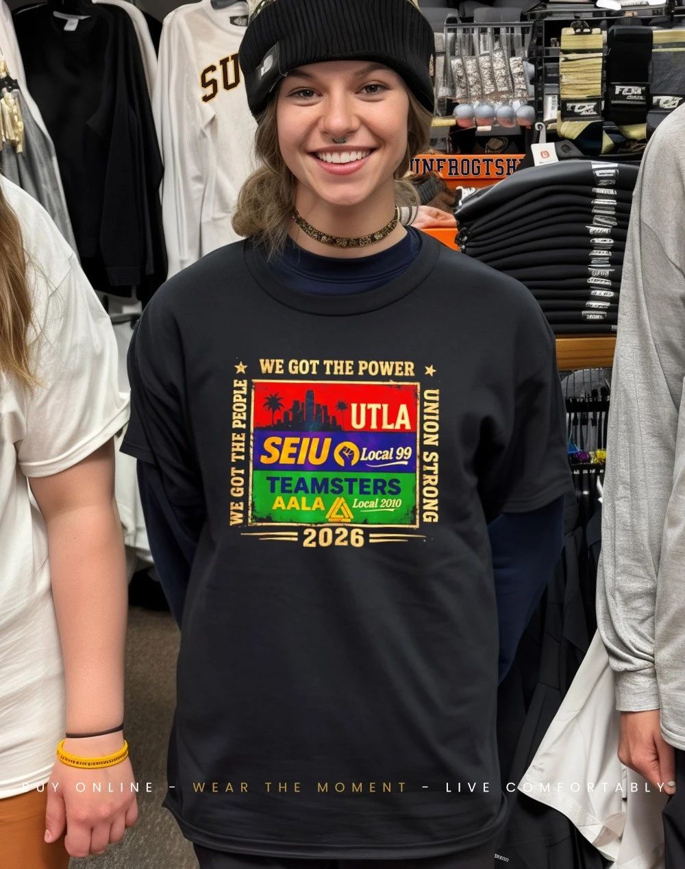 Labor Movement UTLA SEIU AALA We Got The People We Got The Power Union Strong shirt