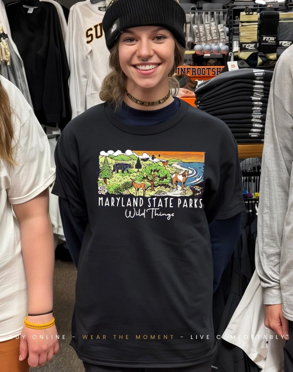 Maryland State Parks wild things shirt