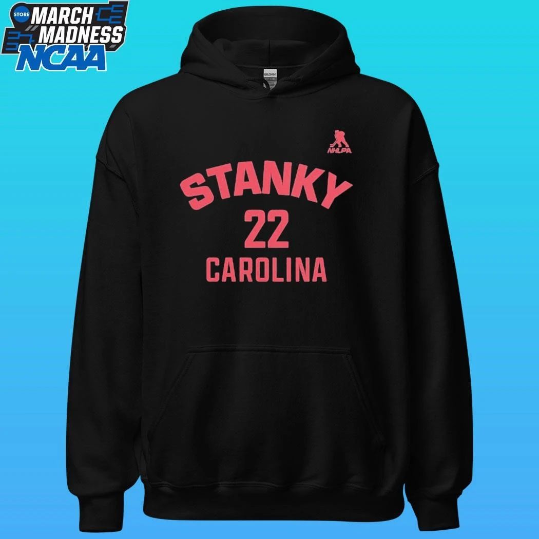 Logan Stankoven Carolina Name & Number Shirt
