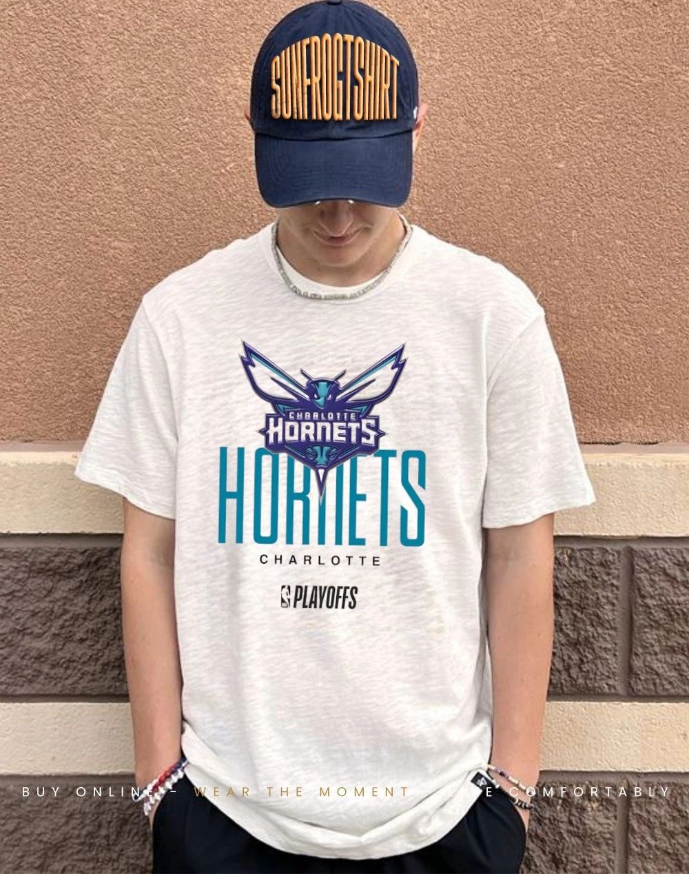 Charlotte Hornets 2026 NBA Playoff graphic shirt
